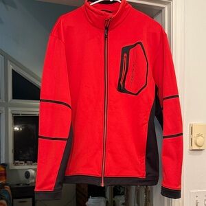 Obermeyer Red and Black Performance Jacket